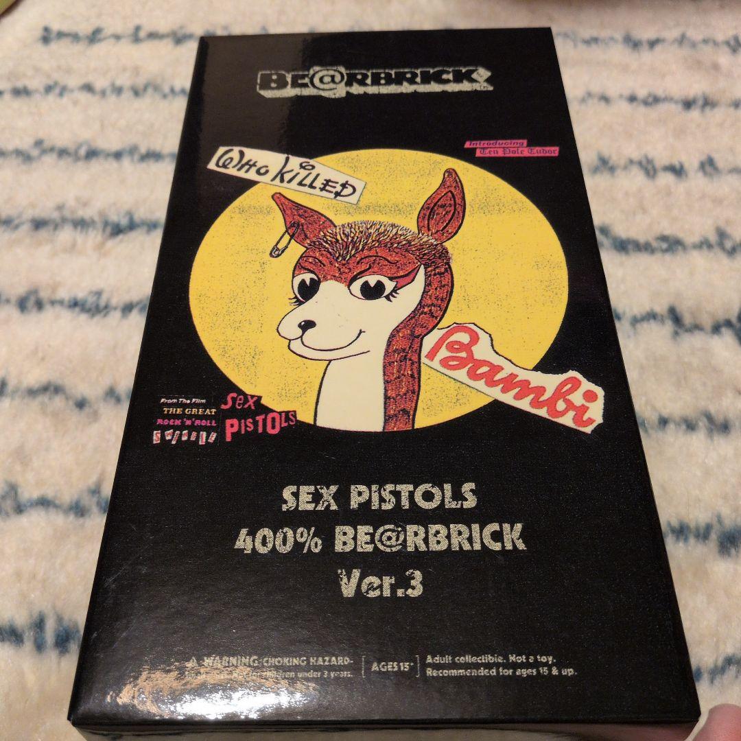 ミュージシャン BE@RBRICK 400% Ver.3 Sex Pistols