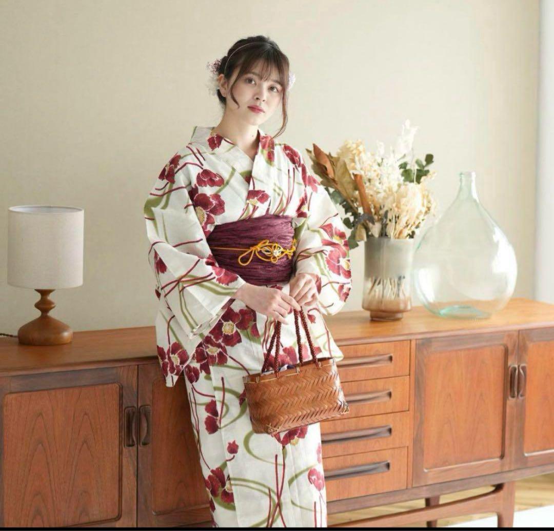 utatane 浴衣 ホワイト系