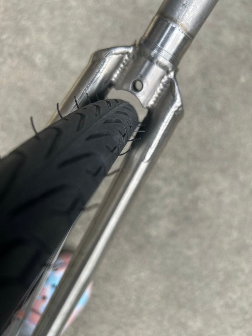 チタン titanium フロントフォーク 700c OS