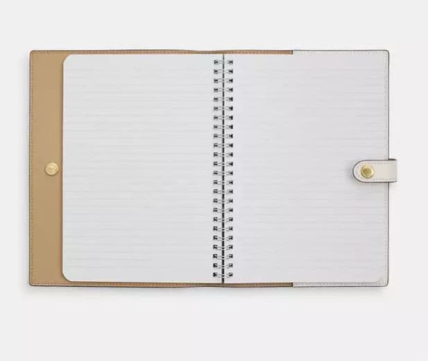 COACH ノートブック　ストロベリープリント