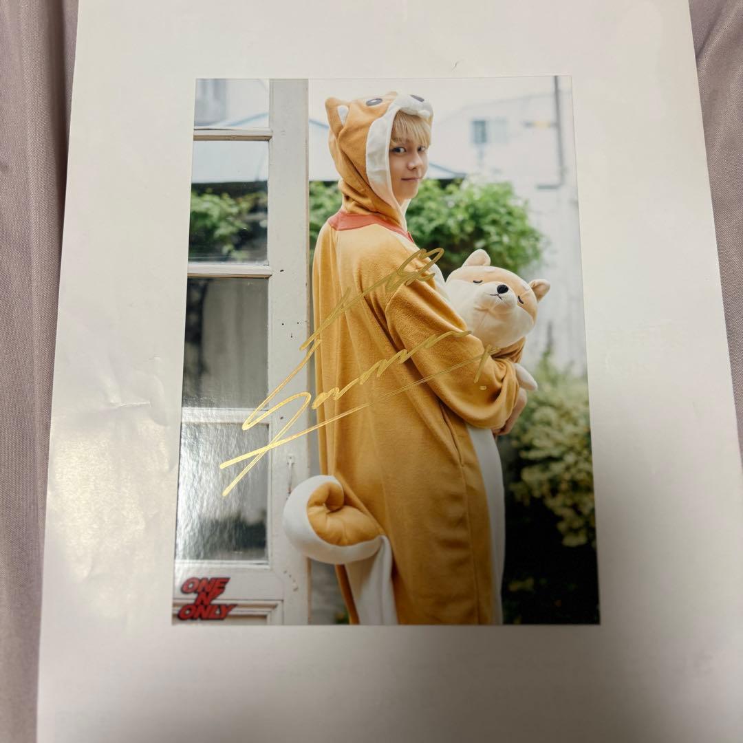 ONE N' ONLY REI 沢村玲 直筆サイン 生誕スクラッチ 2Lフォト