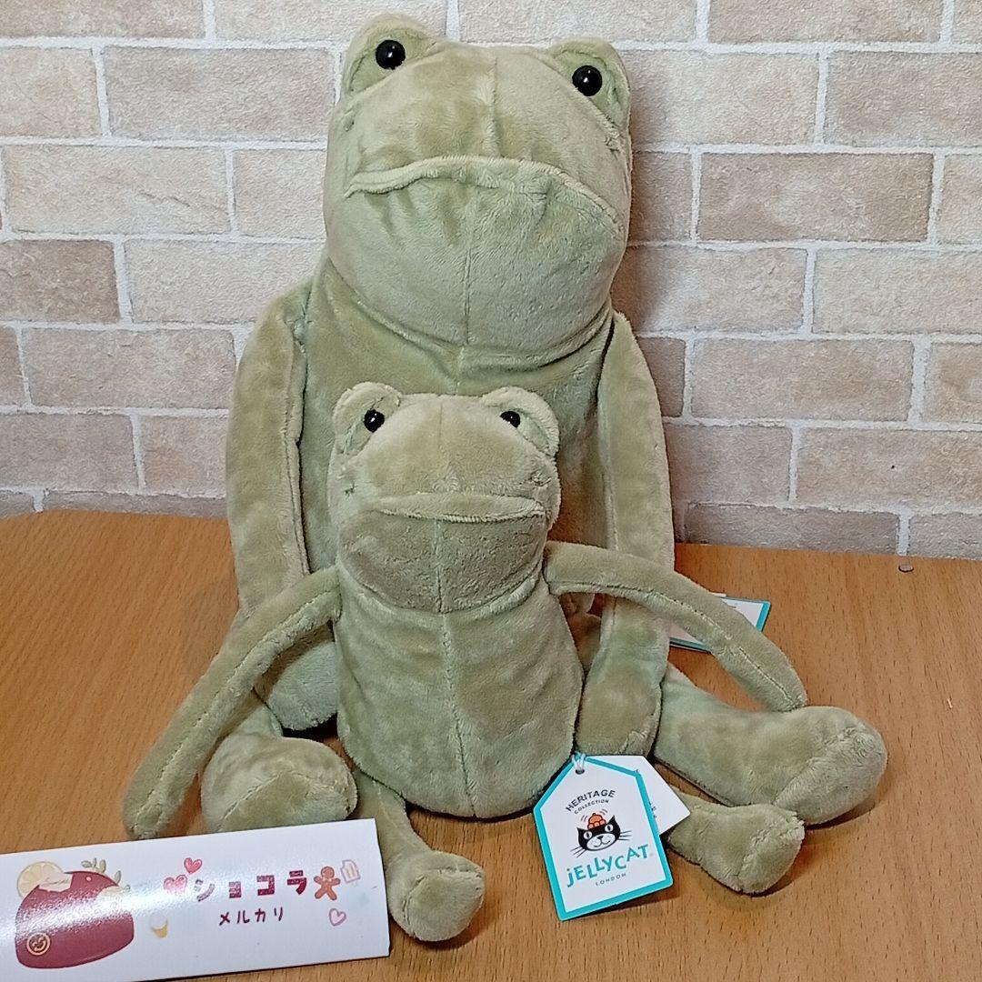  fergus frog カエル 蛙親子　ぬいぐるみ レア　二体
