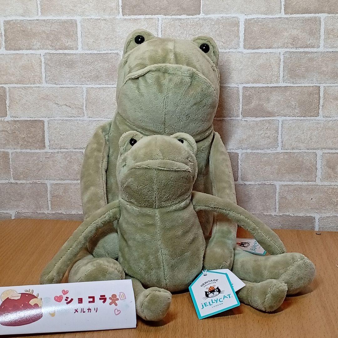  fergus frog カエル 蛙親子　ぬいぐるみ レア　二体