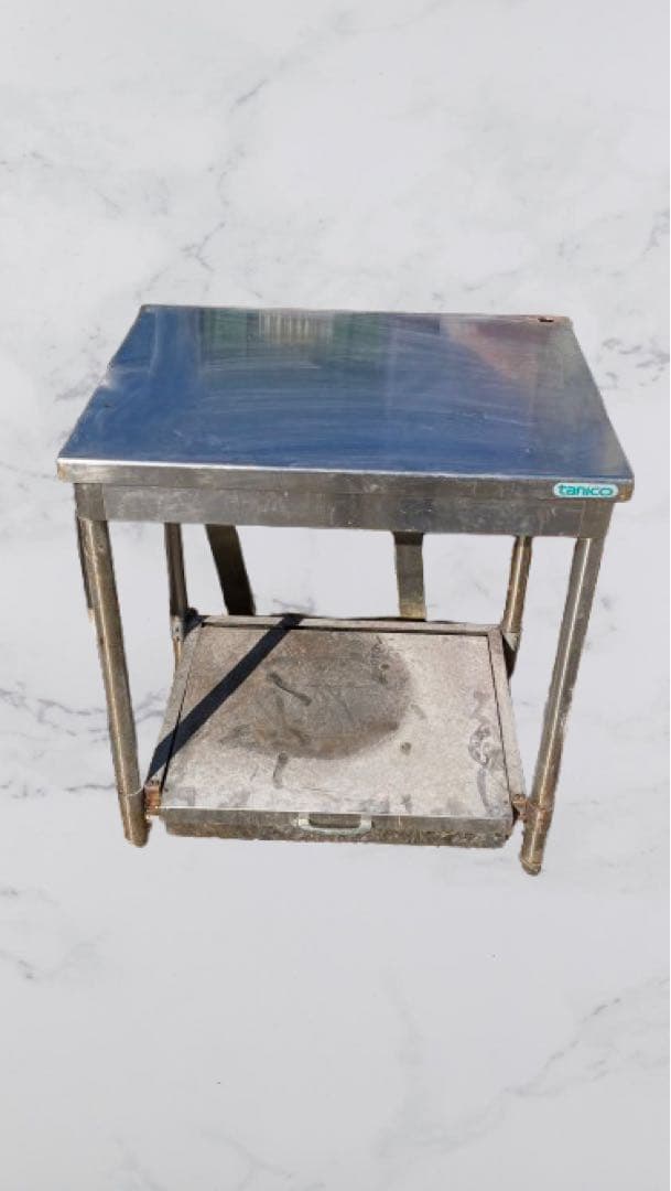 業務用ステンレス作業台 炊飯スライダー炊飯カート付 炊飯器台 下部棚付き