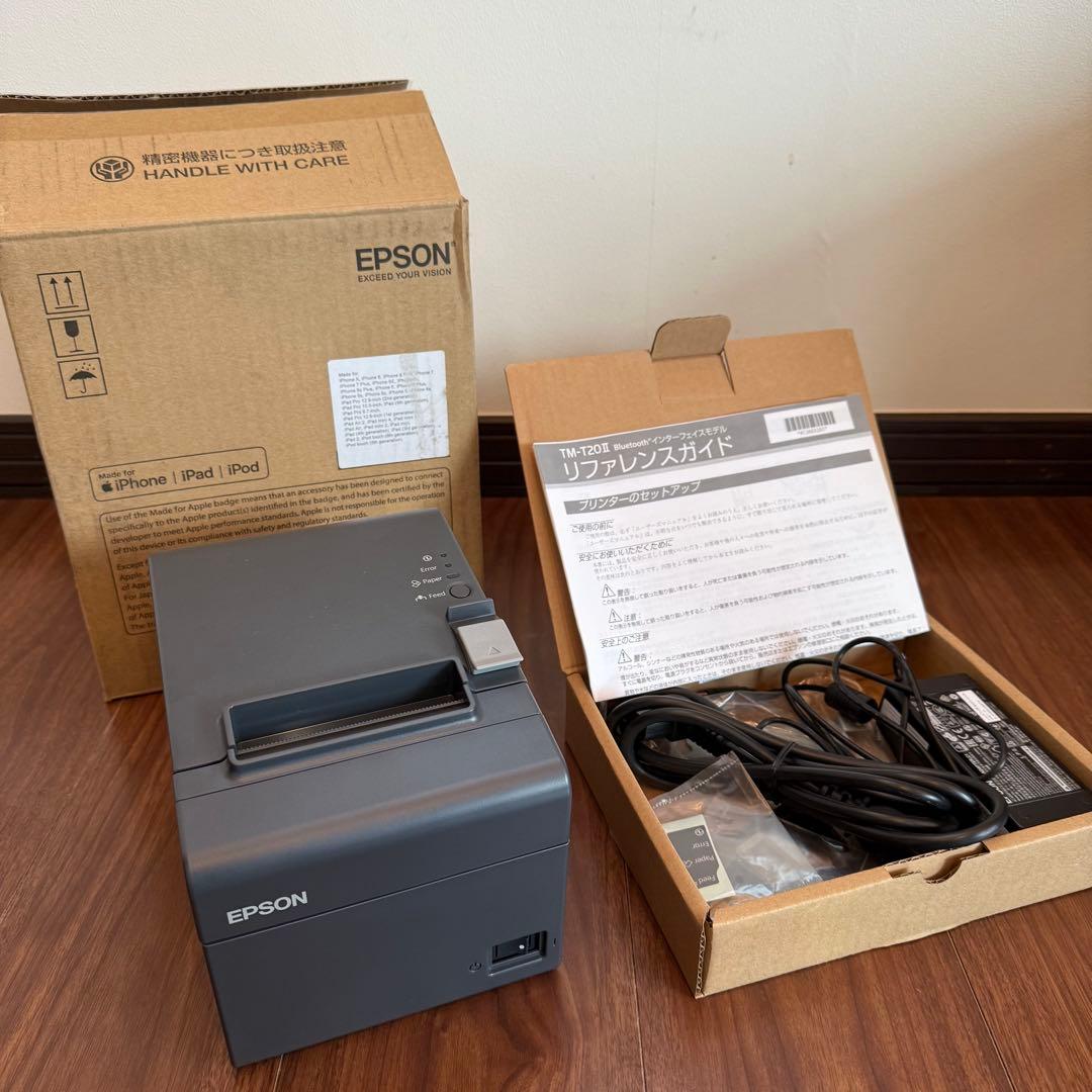 【開封のみ未使用品】EPSONTM-20ⅡBluetoothインタフェイスモデル