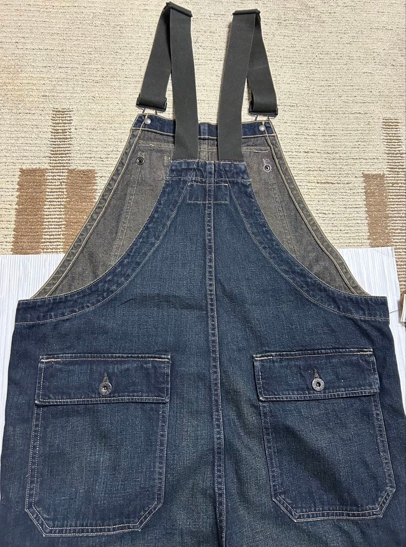 24FW 新品 RRL デニム カーゴ オーバーオール ダブルアールエル
