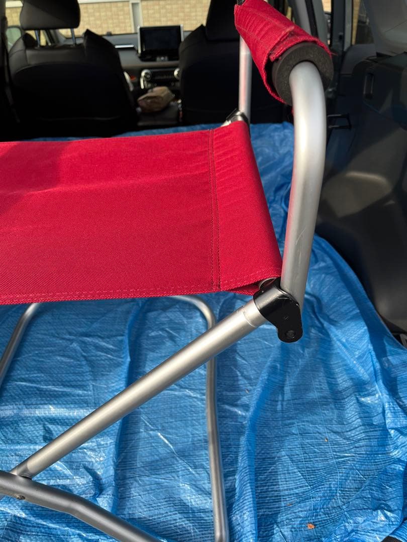  peak スノーピーク　FDフォールディングチェアワイド赤　4脚セット