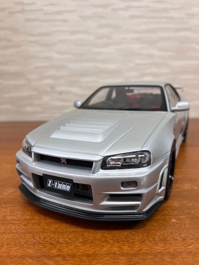 No384 ミニカー1/12 NISSAN NISMO R34 Z-tune