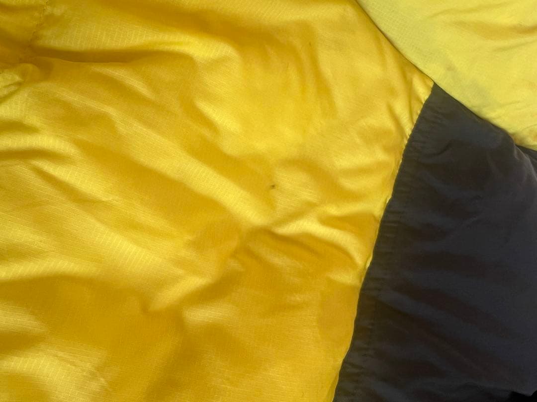 THE NORTH FACE ヌプシ フーディ イエロー/ブラック XL