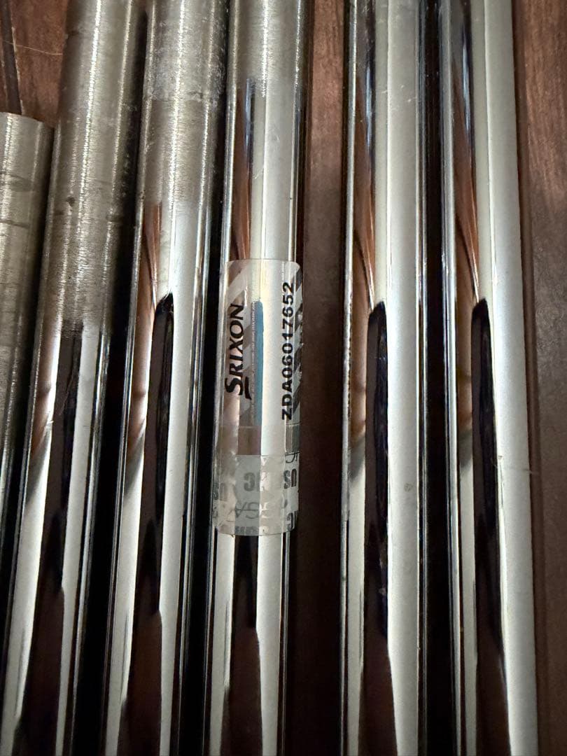 スリクソンzx5 mk2 5〜PW TRAVIL95 フレックスSシャフト 6本