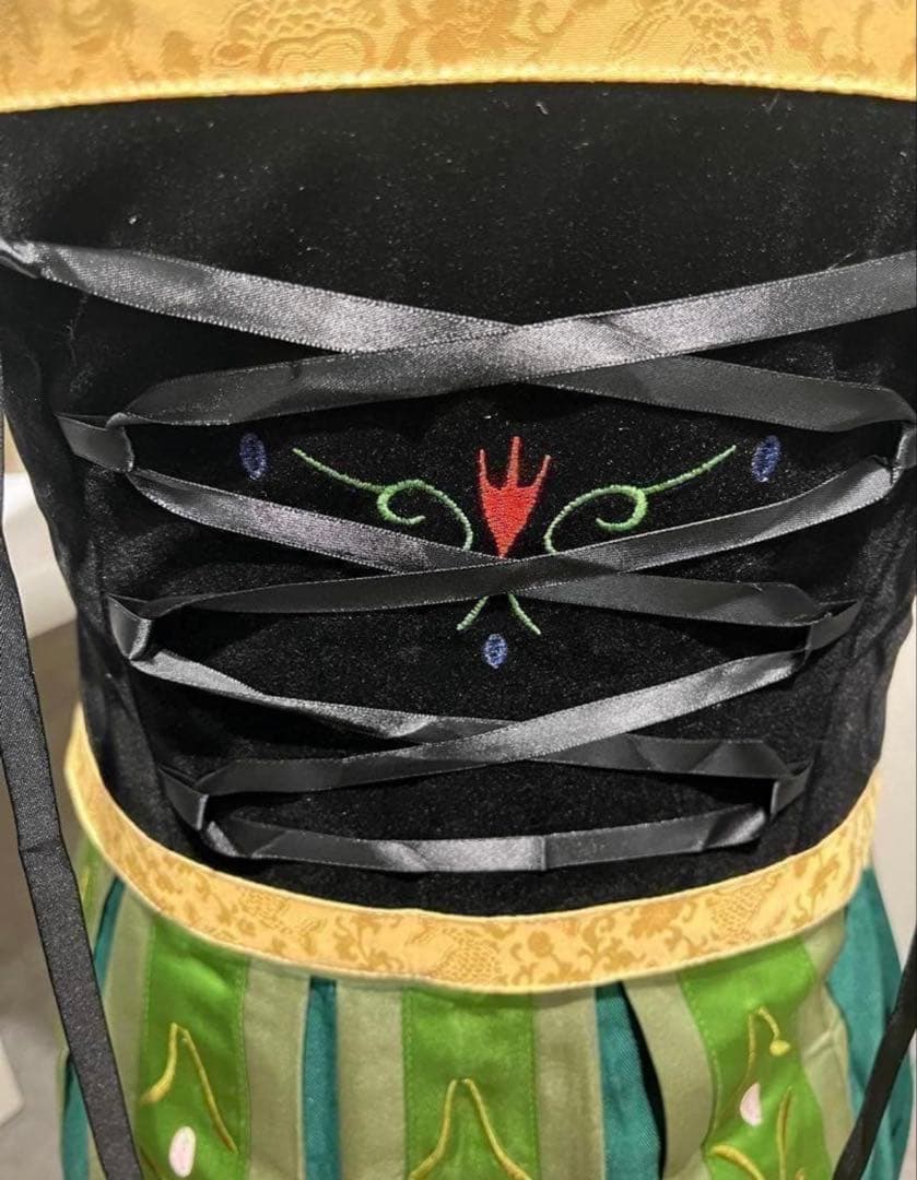 S】　アナ コスプレ アナ雪 風 大人 仮装 　衣装　ハロウィン　ディズニー