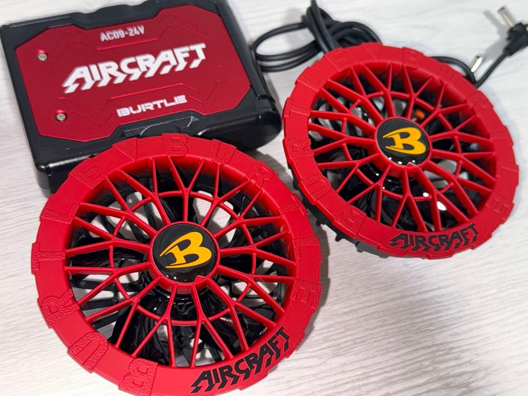 バートル　ファン+バッテリーセット　　 AC09-1/09-2 AC09-24V