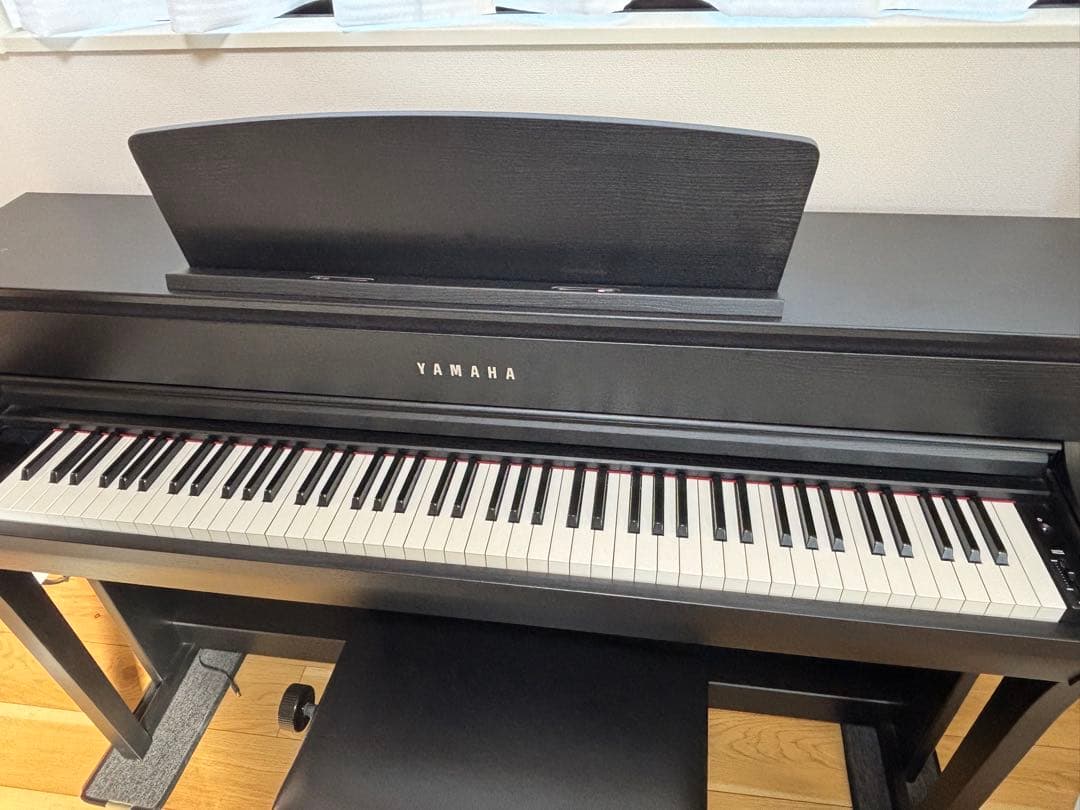 davidmoYAMAHA 電子ピアノ2020年CLP775 黒 椅子付き