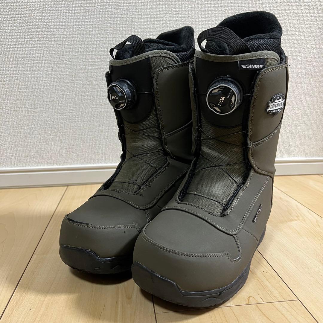 【即日発送】スノボブーツ　SIMS シムス OPERATION 24.0cm