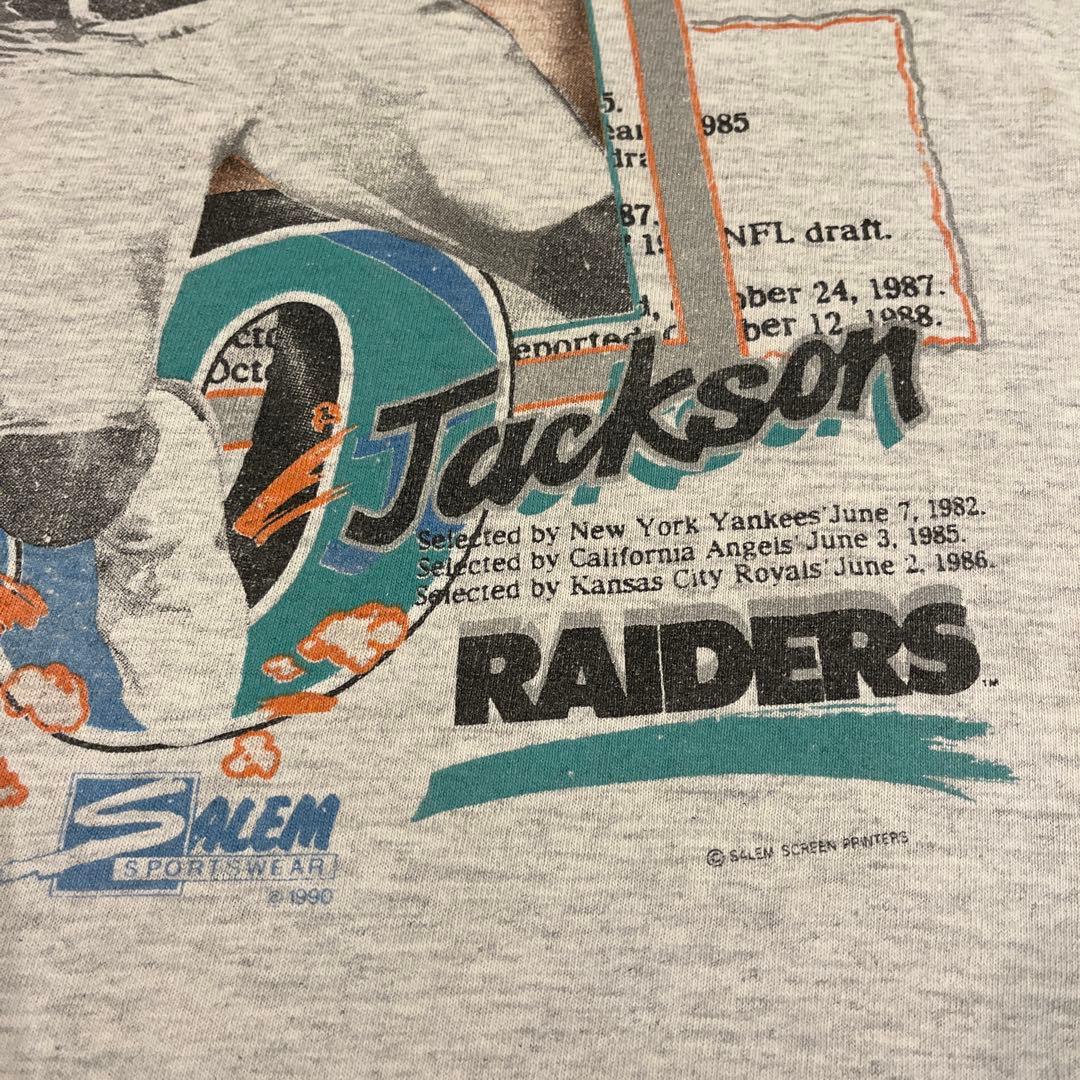 古着　90's RAIDERS Tシャツ Ｌサイズ