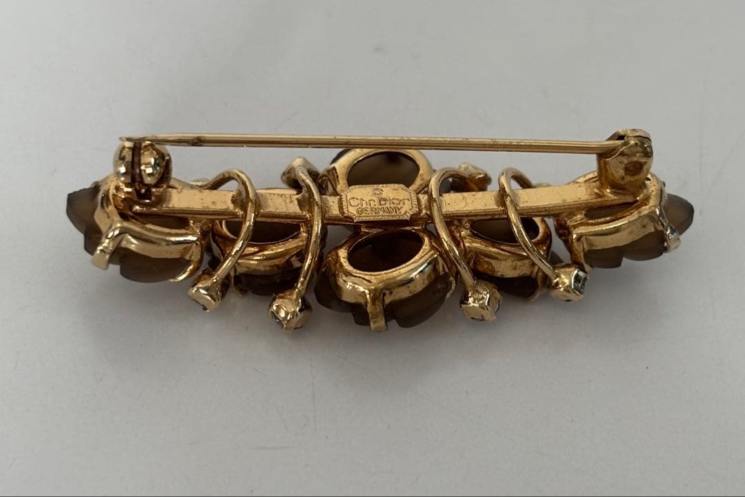 【ヴィンテージ】クリスチャン・ディオール ドイツ製 ブローチ