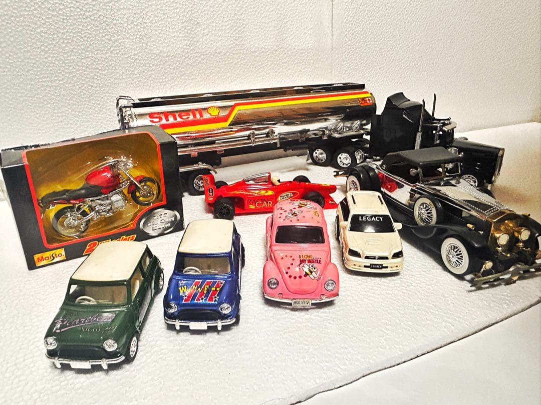 お値下げ中【まとめ売り】レトロミニカーセット Shell SUBARU