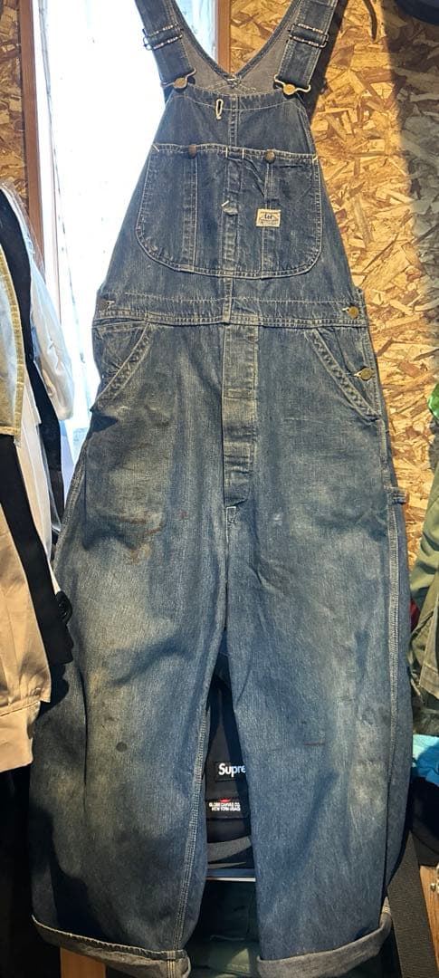 1940s Lee ハウスマークタグ　デニムオーバーオール