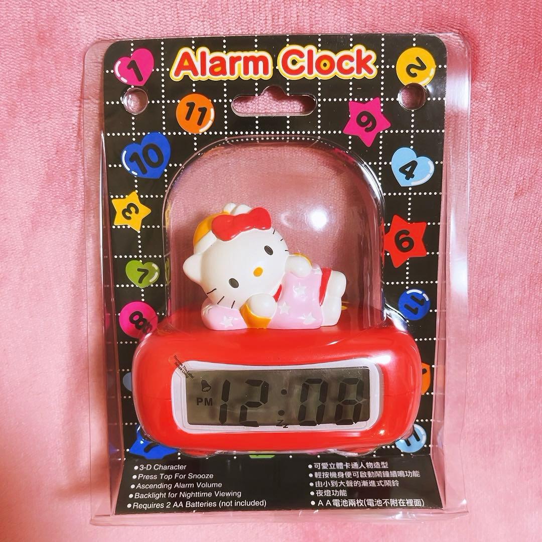 希少レア　ハローキティ　目覚まし時計　アラームクロック　2007 サンリオ