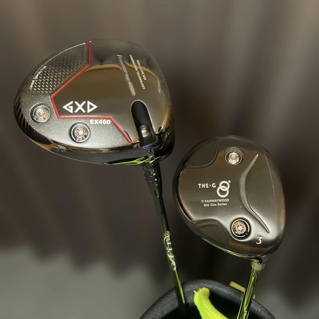 コーティング済み　フライハイト ex460ドライバー3w 2本セット