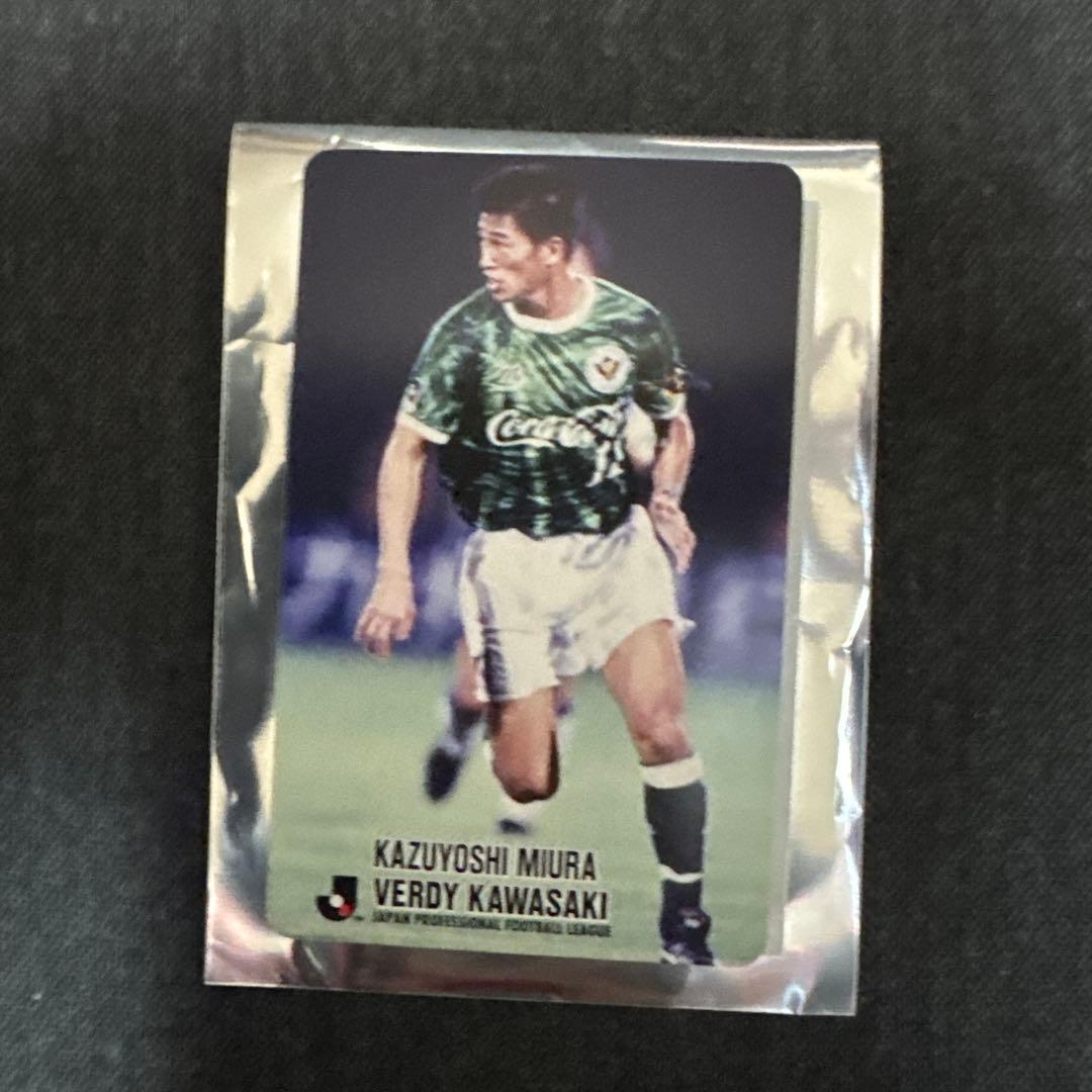 Jリーグチップス復刻Jリーグカード 三浦知良 選手