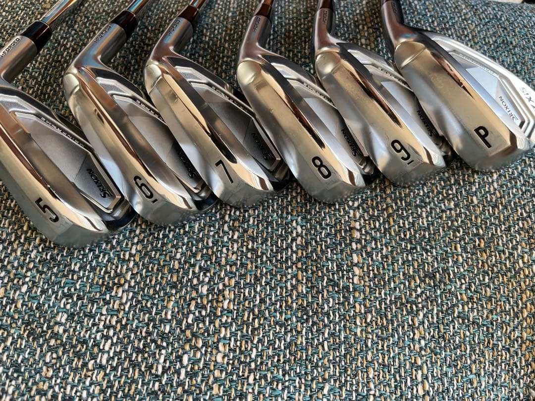 【ミッタン】スリクソン　ZXi5 アイアン　モーダス120S 5番〜PW