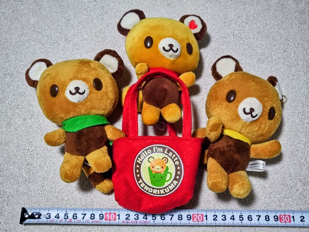 【希少レア非売品】⑨てのりくま サンリオぬいぐるみ TENORIKUMA