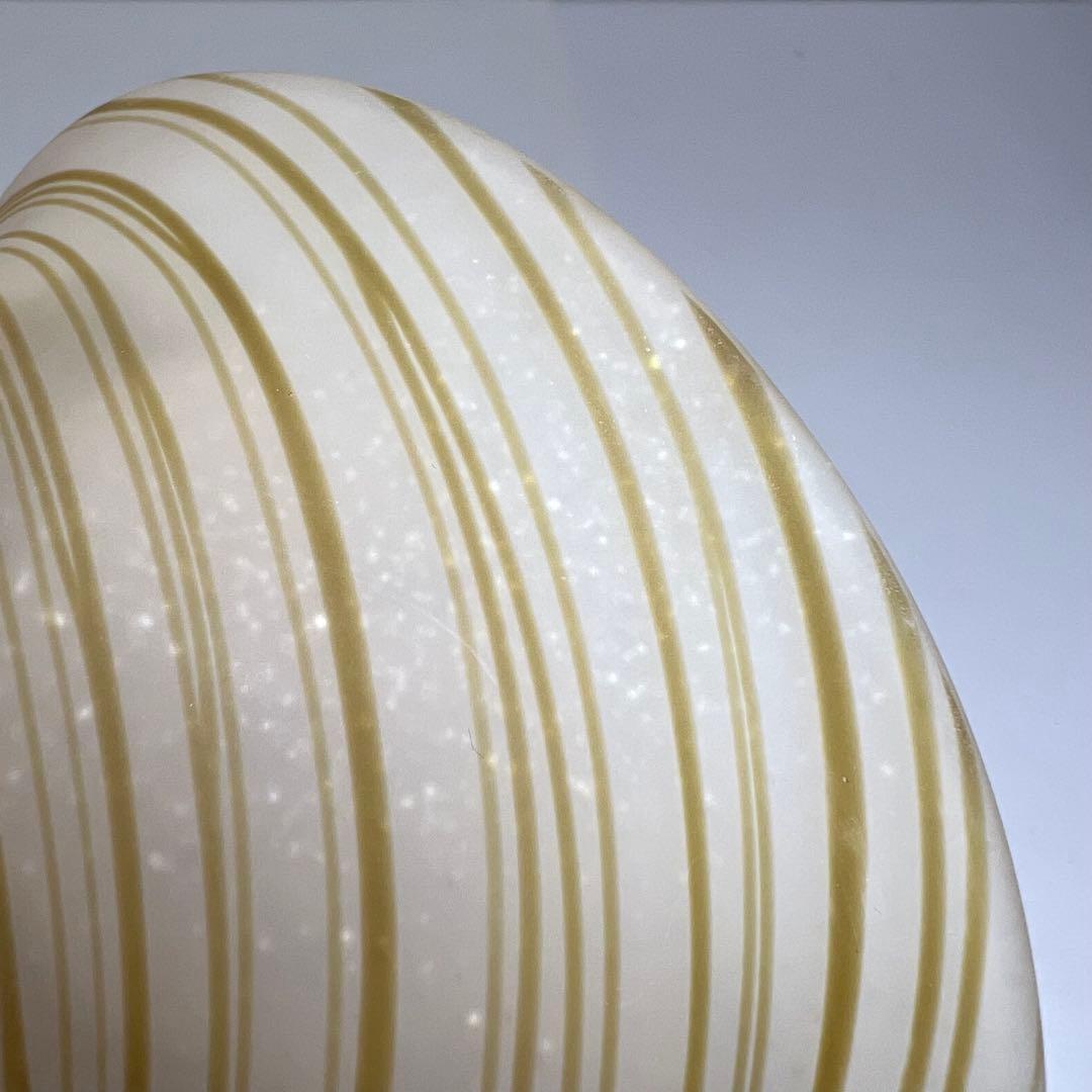 ☆茶③ 山下瑠風　義山　忍冬　ガラス　平茶碗　共箱　口径14.3cm