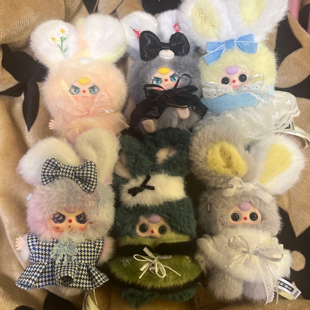 BABY THREEぬいぐるみ6体セット