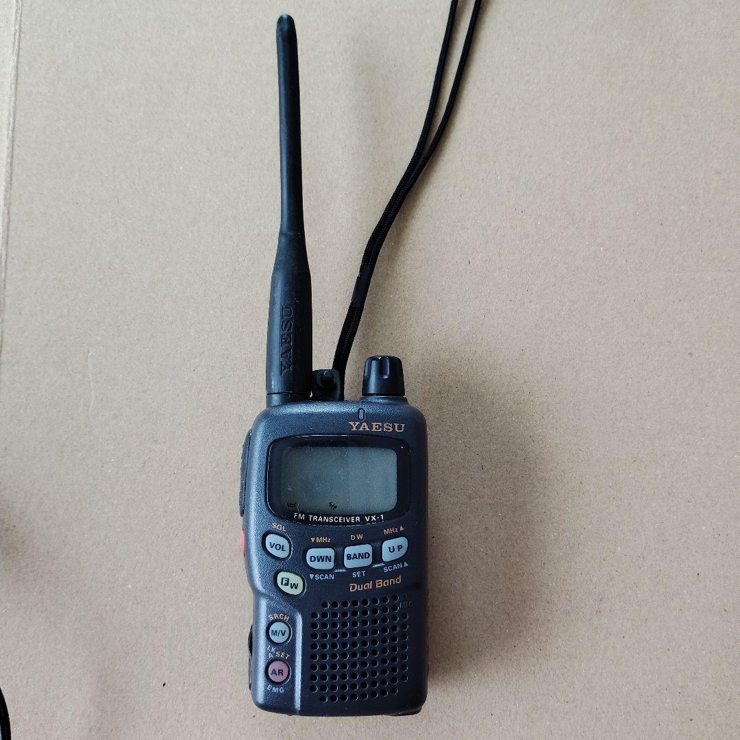 YAESU VX-1 デュアルバンド受信機 ACアダプター付き
