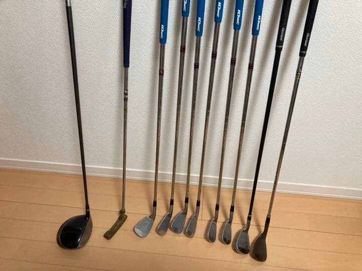 大幅値下げ！！ゴルフクラブセット　　中古　キャディバッグ　ゴルフクラブ　セット