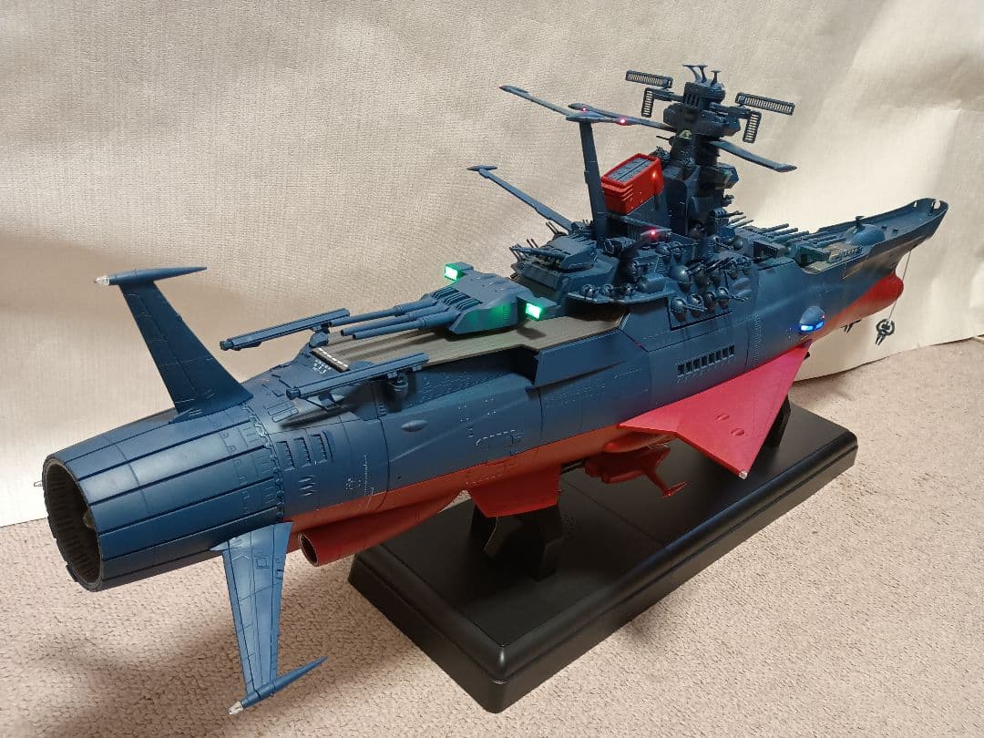 アシェット宇宙戦艦ヤマト2202完成品アクリルケース付き