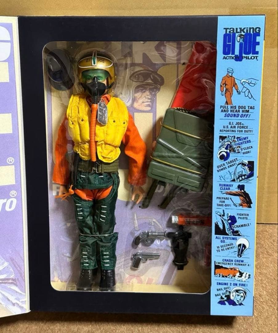 絶版品　G.I.JOE トーキング　アクション・パイロット　 新品未開封