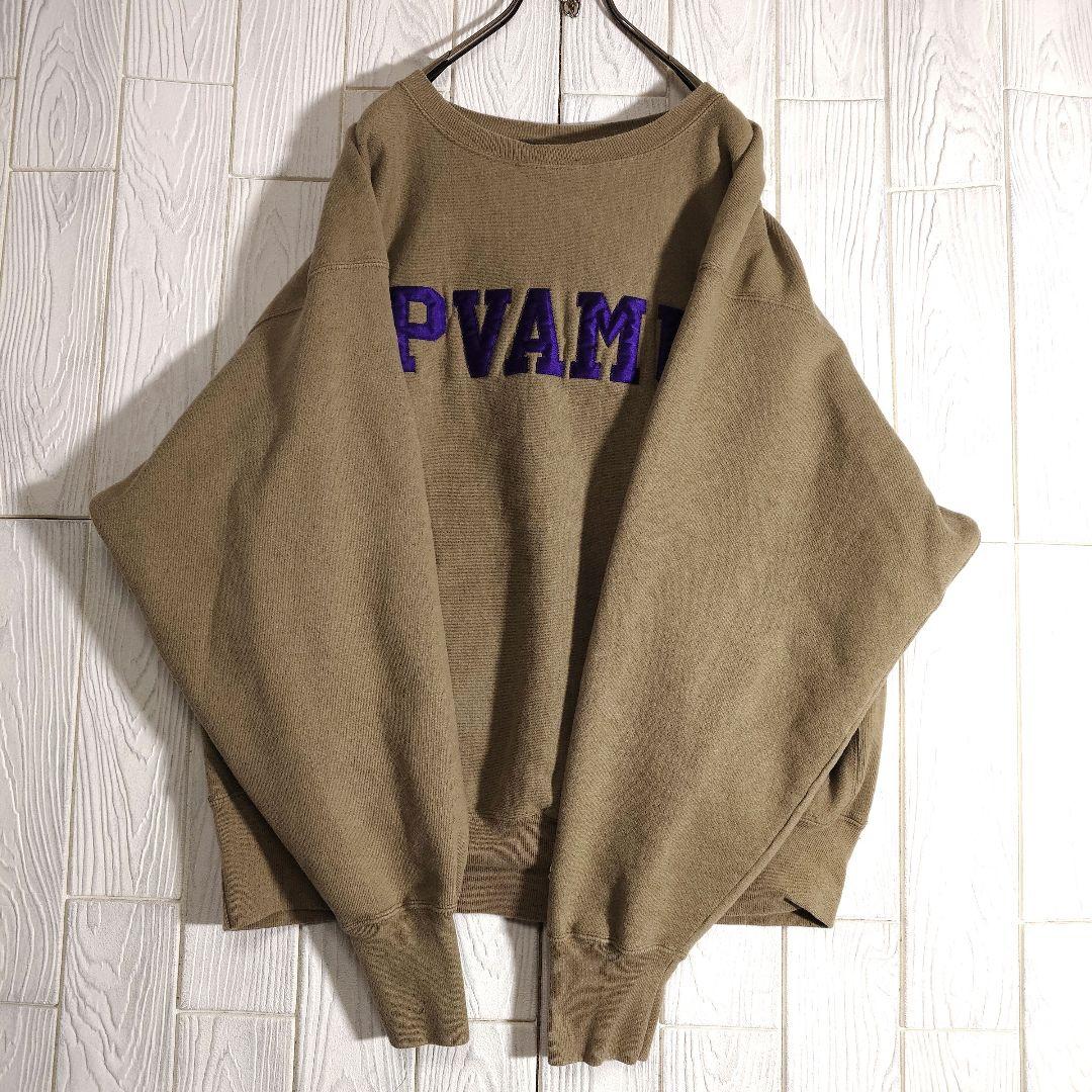 人気 チャンピオン リバースウィーブ スウェットトレーナー XL カーキ 古着