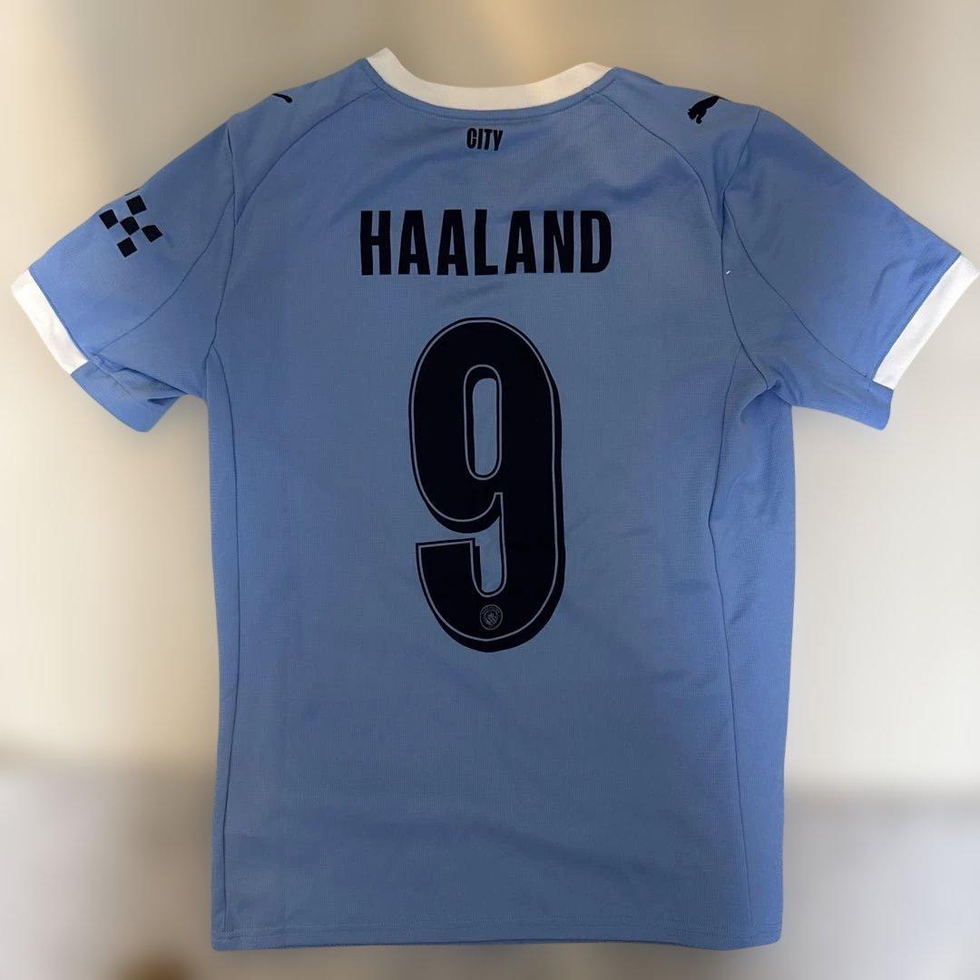 ハーランド　マンテェスターシティ　ユニフォーム