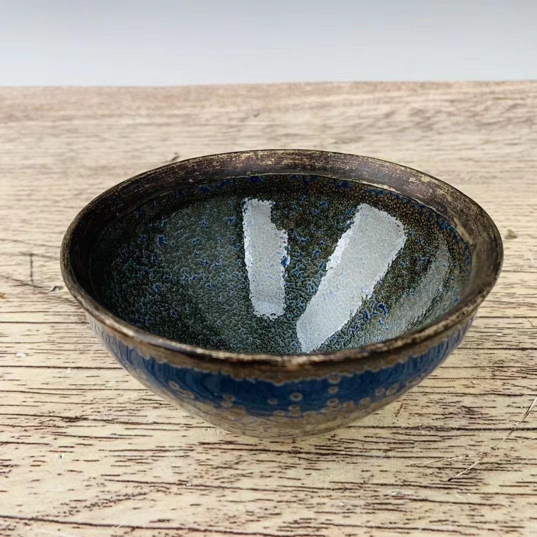 中国古美術・旧蔵の磁器・建窯包銀口筆洗・置物・曜変天目・茶碗・文房具・賞物・雑貨