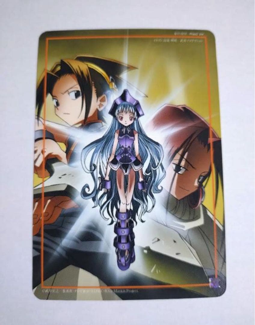 シャーマンキング カード 超・占事略決 プライズ ジャンヌ 葉 ハオ イラスト