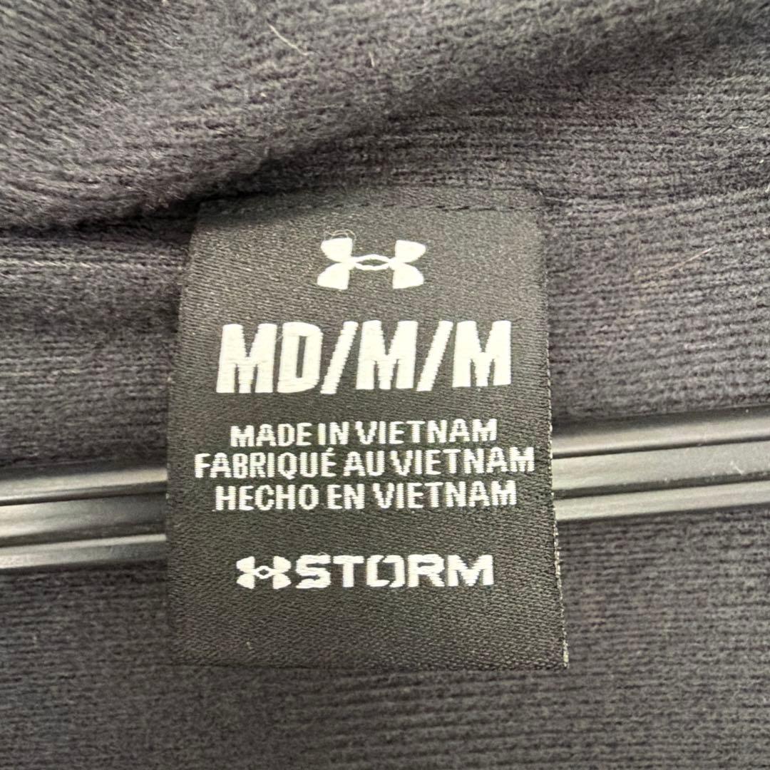 【美品】Under Armour ブラックベンチコート