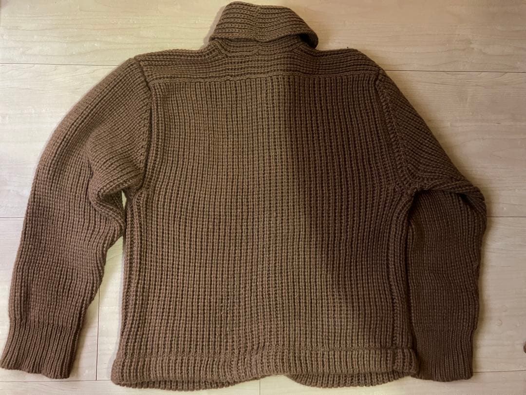 2022AW NICENESS GOLD カウチンショールカラーニット