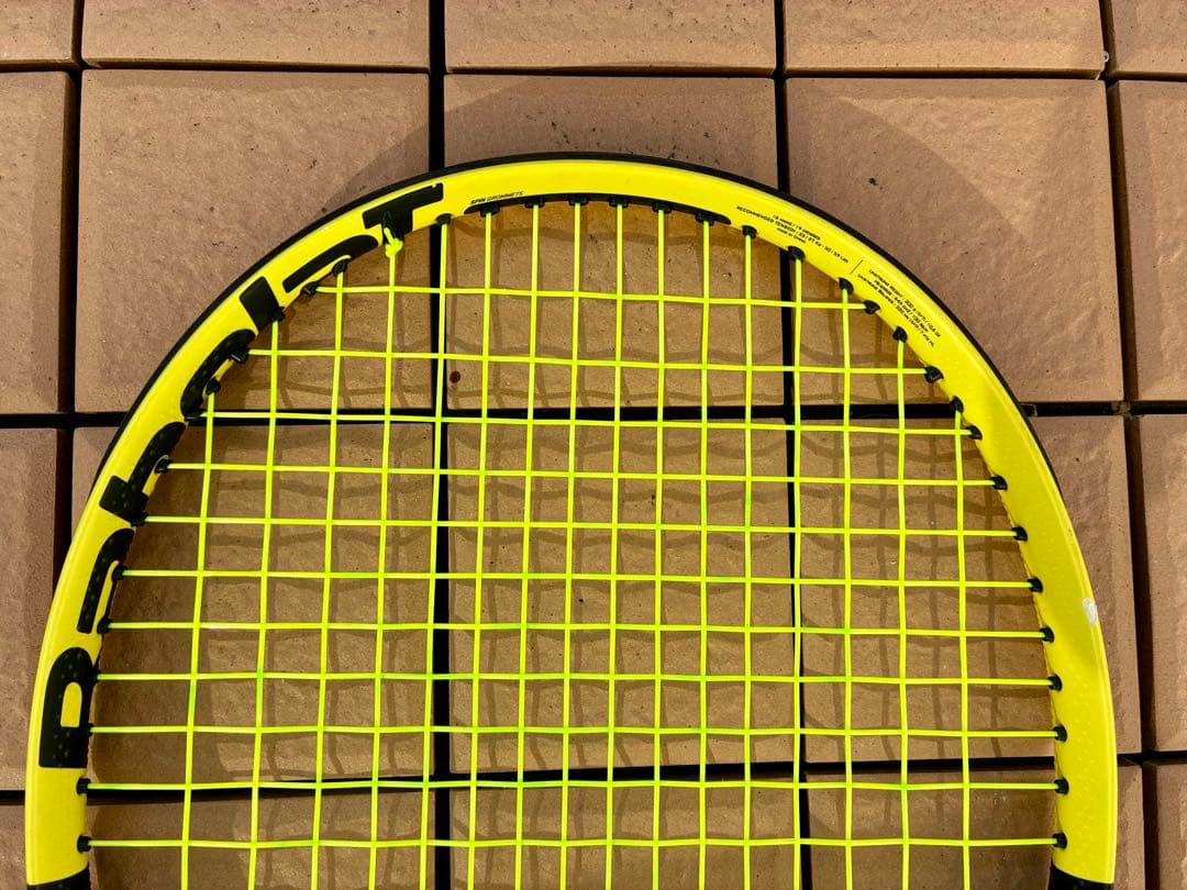 程度良好バボラBabolat 2019 ピュアアエロ PURE AERO Ｇ３