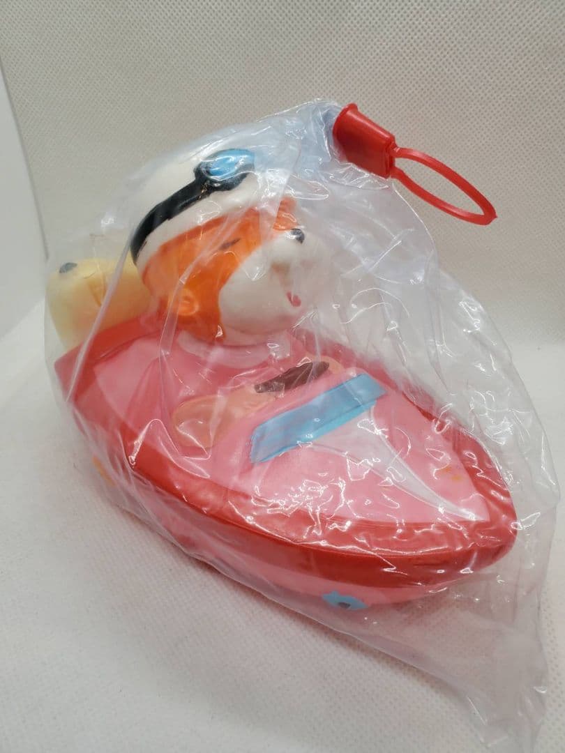 レトロ ビーバー ボート ソフビ人形 未開封 デッドストック