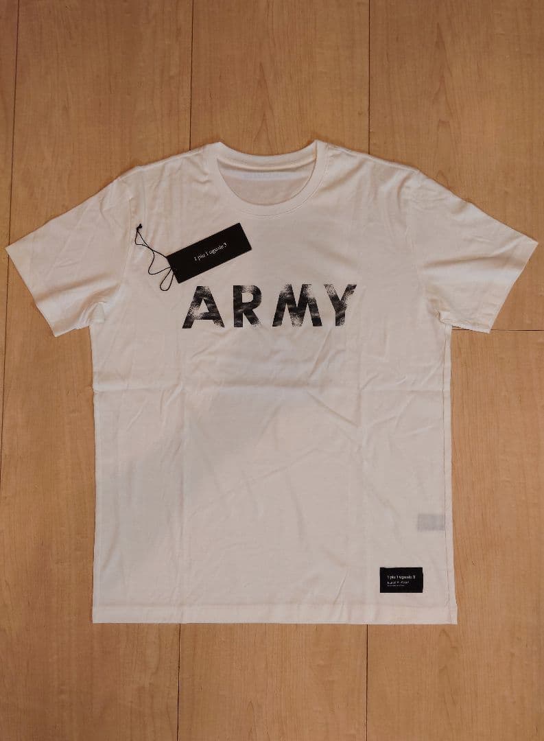 その他 1PIU1UGUALE3 VINTAGE LOGO ARMY T-SHIRT
