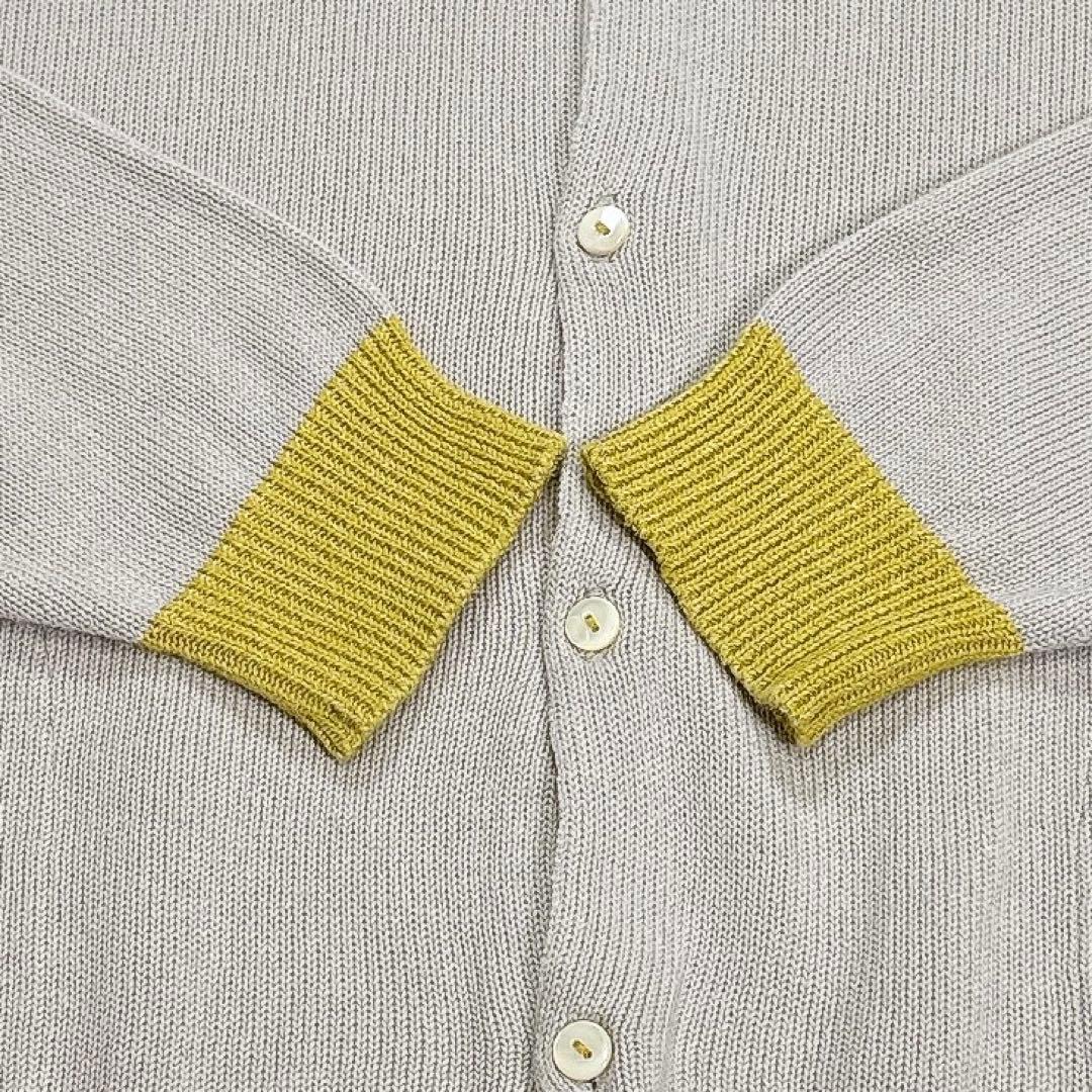 ✨美品✨vm　パラスパレス　綿麻　ニット　パーカー　配色　フード　洗える　近年