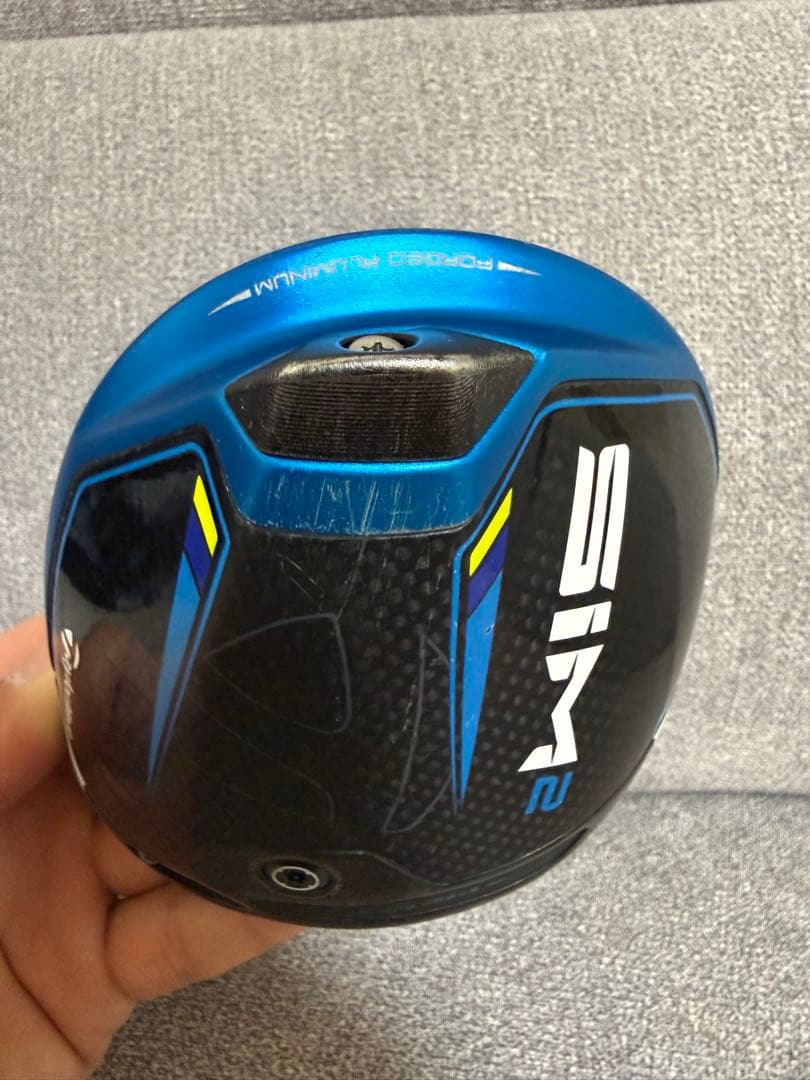 テーラーメイド　SIM２　ヘッドカバー付　右打