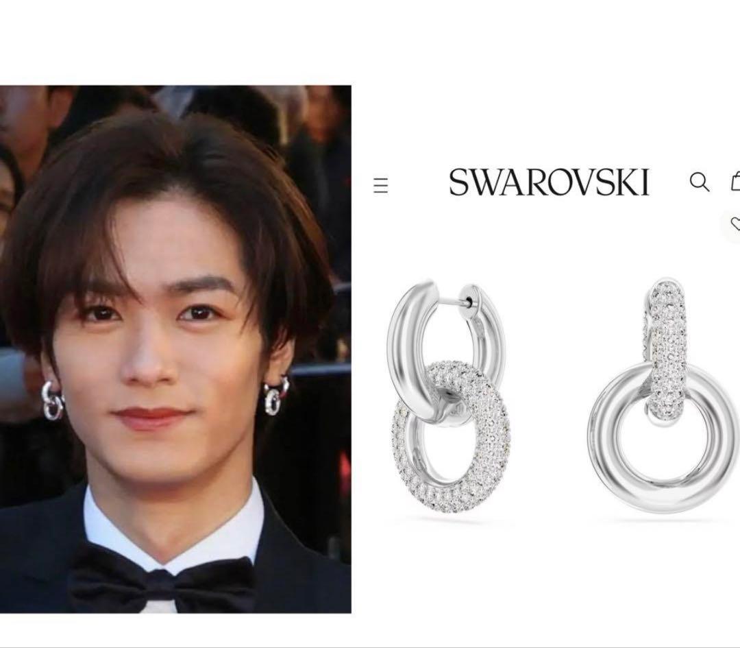 monoさん専用 スワロフスキー Dextera フープピアス 川村壱馬