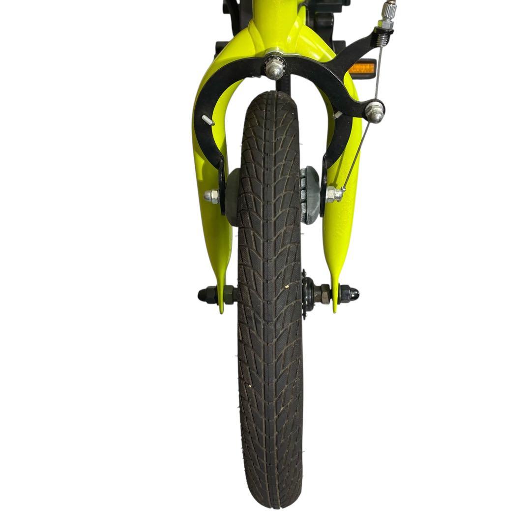 【美品】STRIDER 14X ライムイエロー キッズバイク 14インチ　限定色