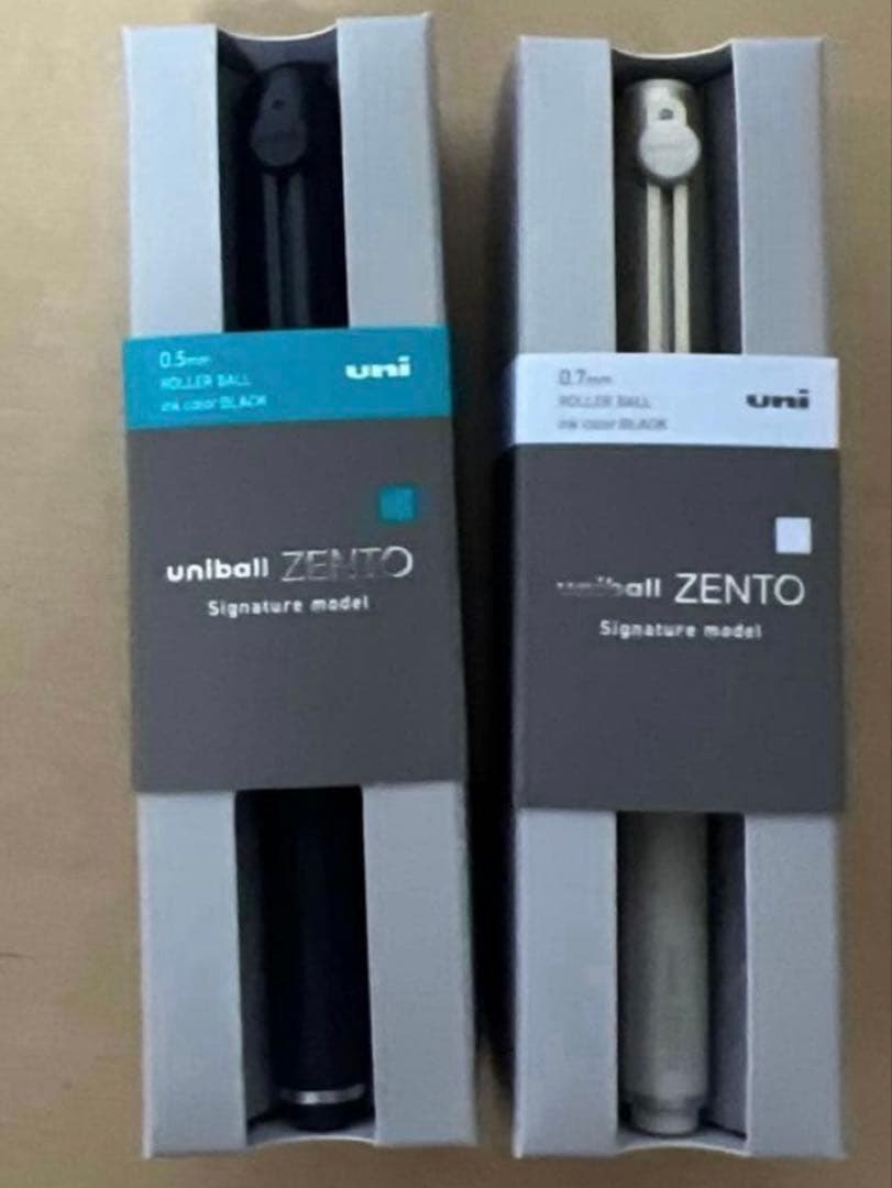 【新品】ユニボール zento ゼント シグニチャー モデル2本セット
