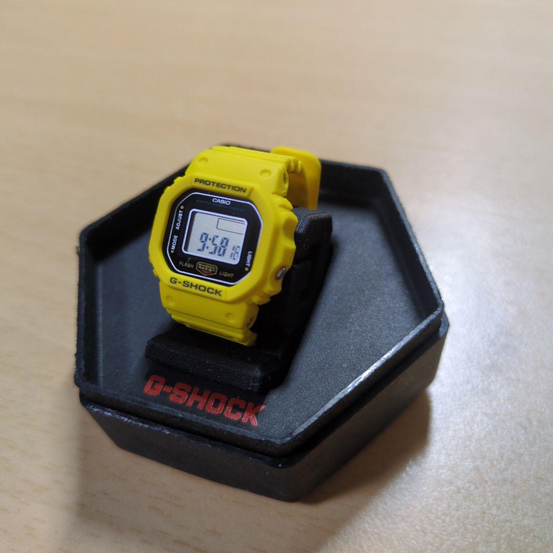 新品　未使用　G-SHOCK DW5600-9R イエロー