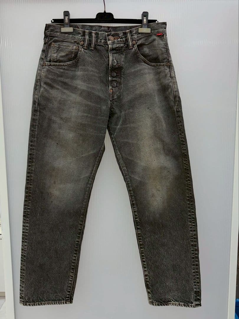 アナクロノーム 現行モデル レギュラーテーパード ブラックデニム