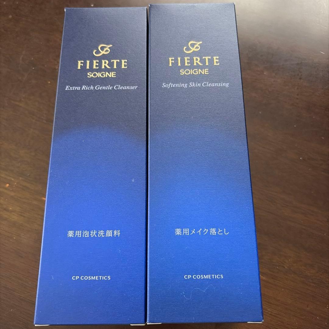 CPコスメティクス　FIERTE SOIGNE 洗顔料・メイク落としセット